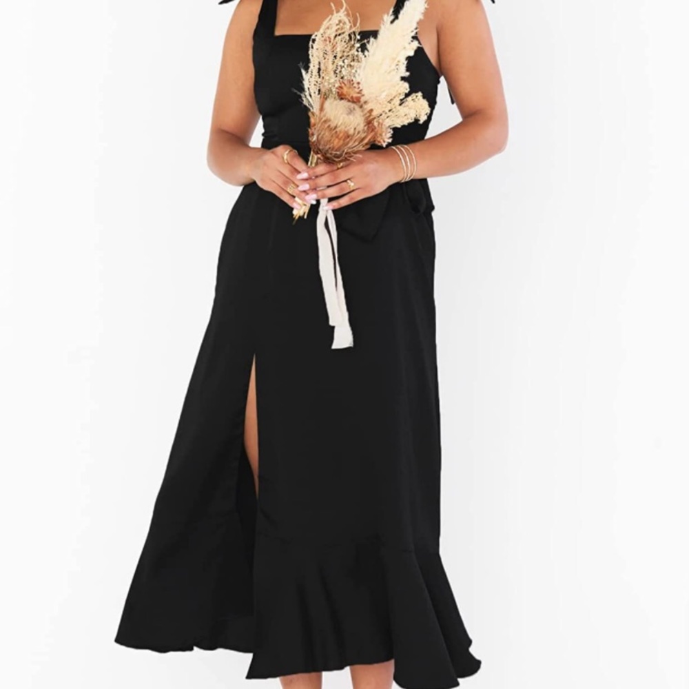Black formal dress